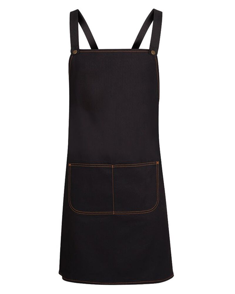 JB's  CROSS BACK DENIM APRON (WITHOUT STRAP) Thumbnail