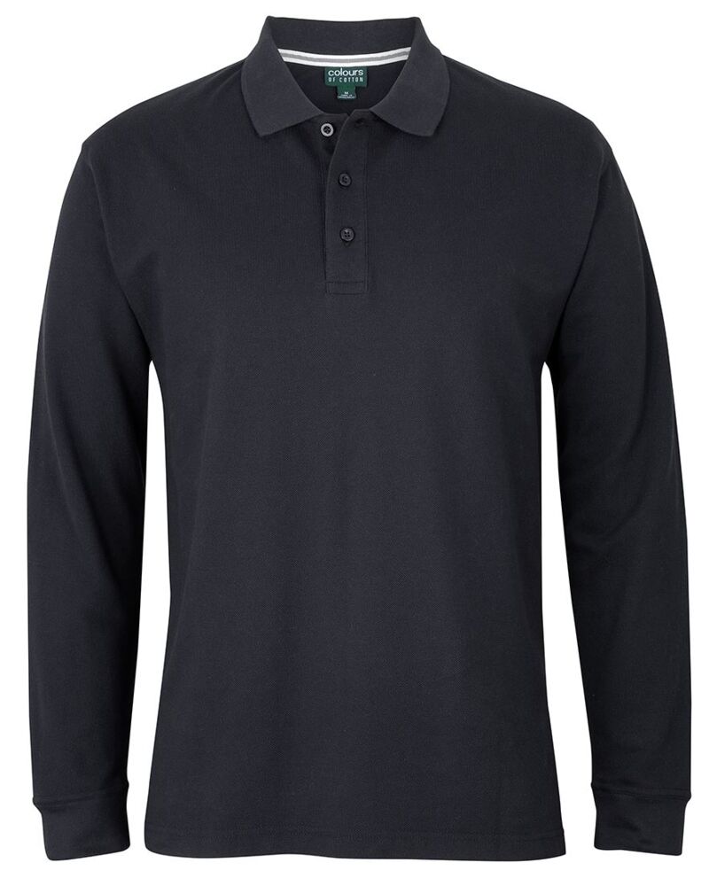 C OF C  L/S PIQUE POLO Thumbnail