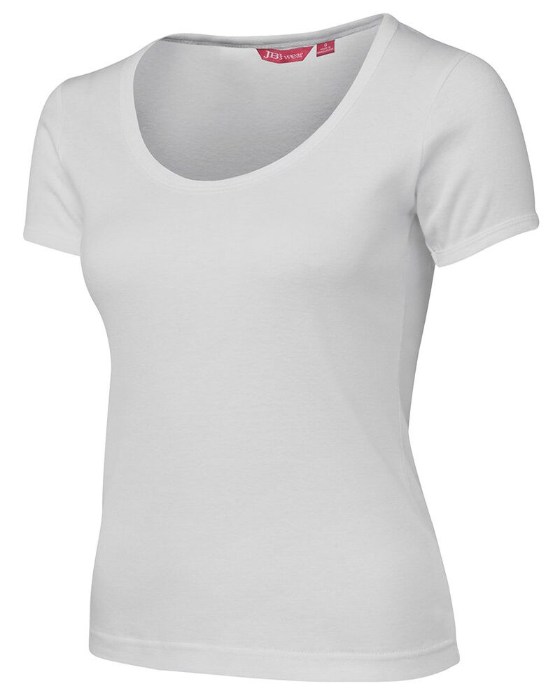 JB's LADIES SCOOP NECK TEE Thumbnail