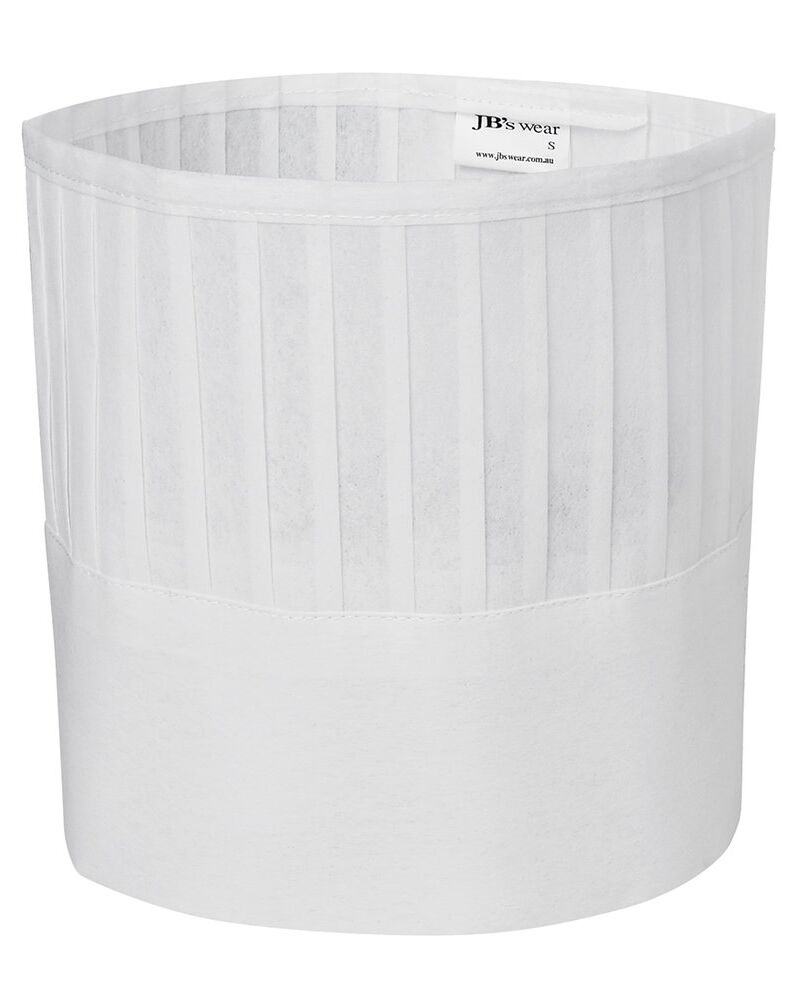 JB's  PLEATED CHEF's HAT (10 PACK) 63X19 Thumbnail