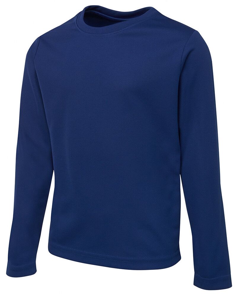 PODIUM KIDS L/S POLY TEE Thumbnail