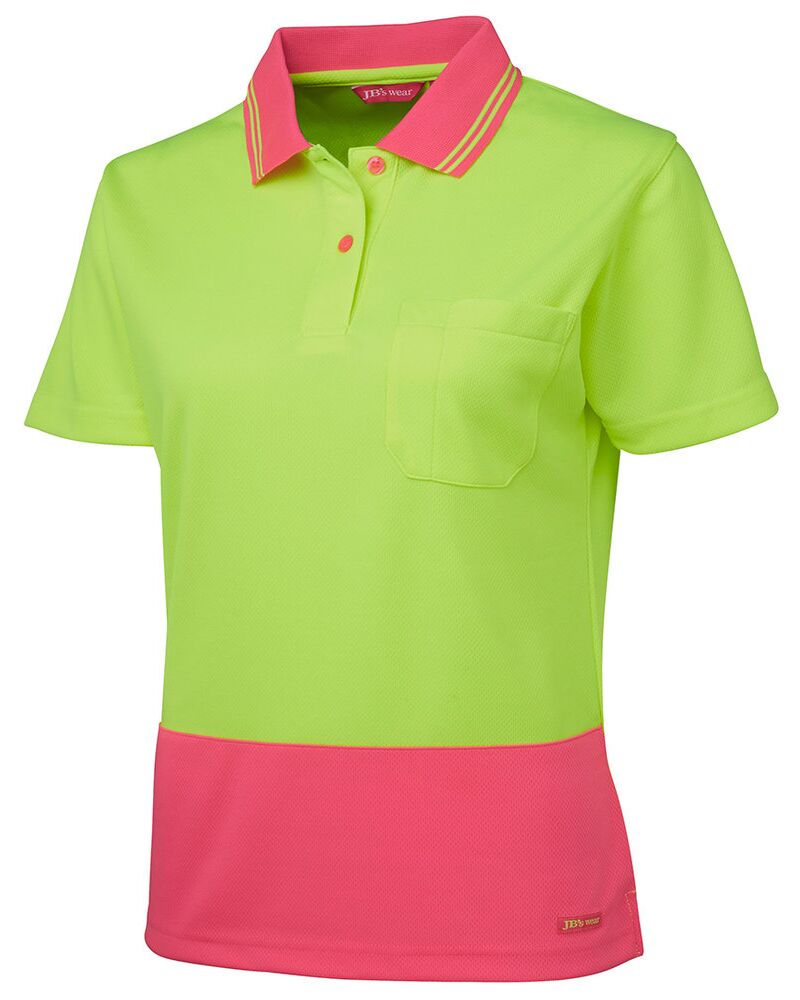 JB's LADIES HV S/S COMFORT POLO Thumbnail